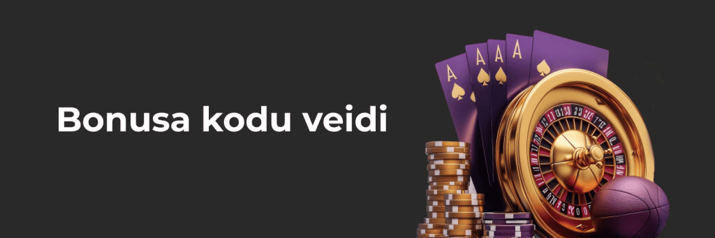 Bonusa kodu veidi